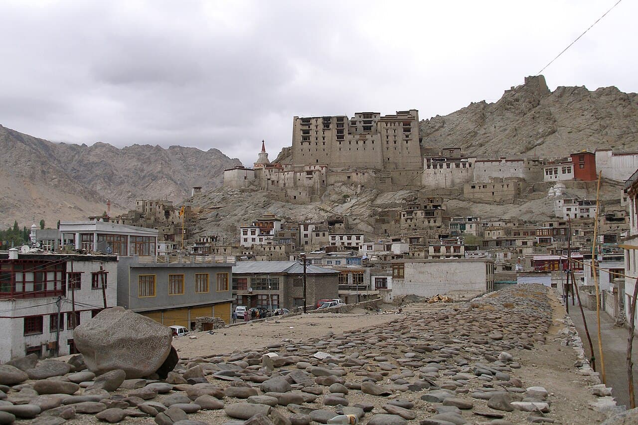 Le palais de Leh, au Ladakh