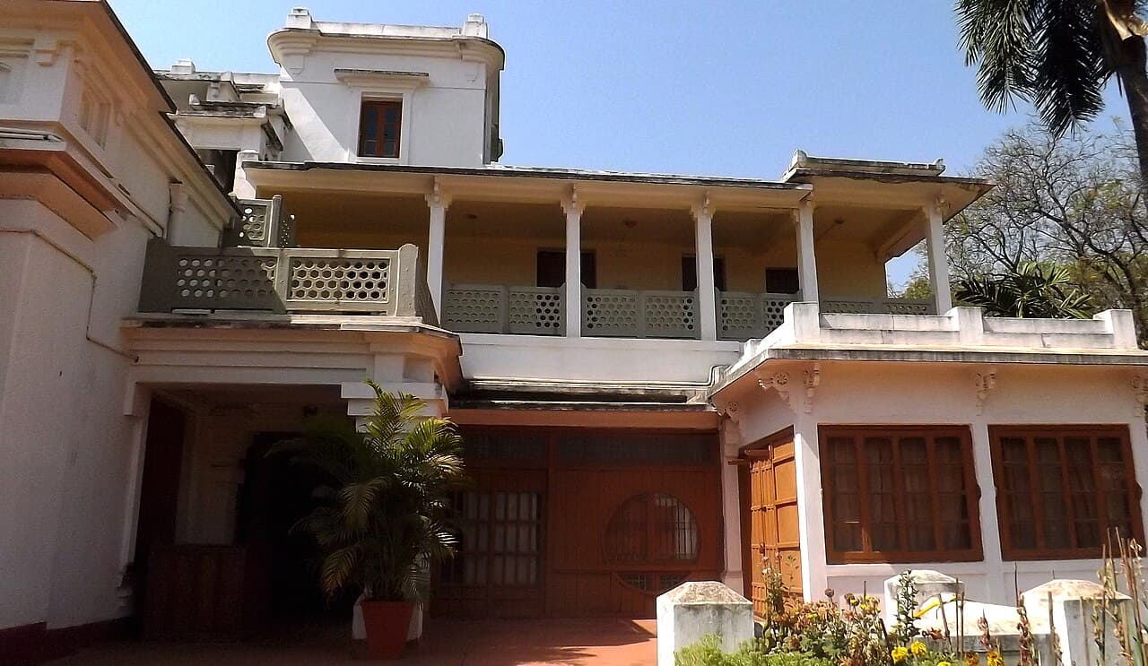 La maison Udayan, liée à Rabindranath Tagore, à Santiniketan